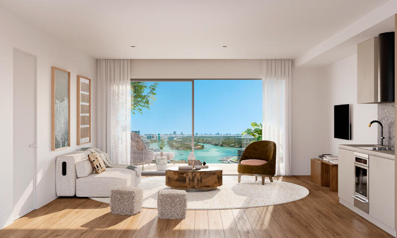 Sala de estar de estilo contemporáneo